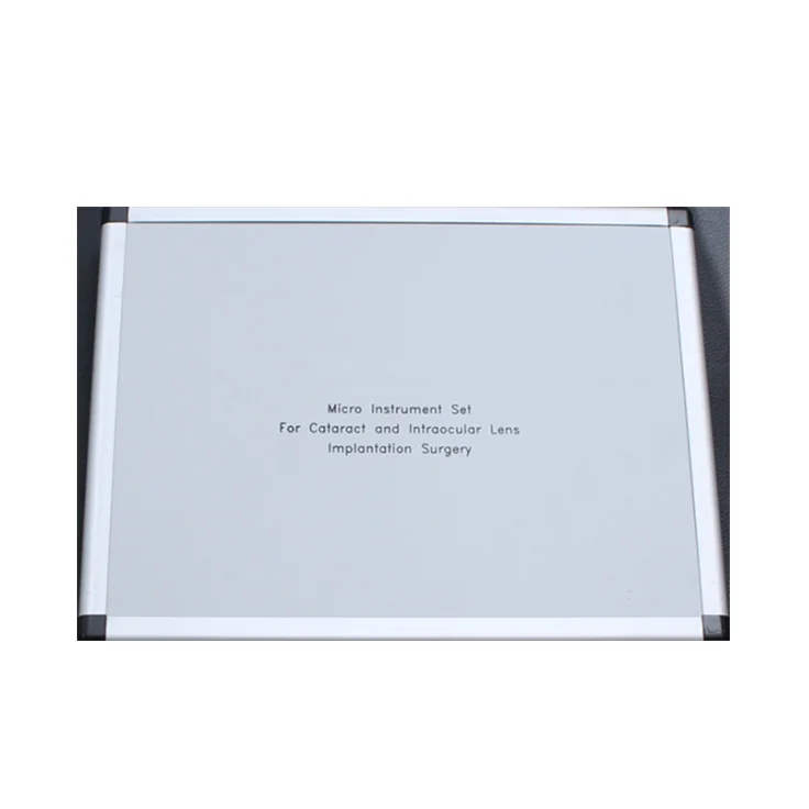 Набор титановых инструментов для катаракты, 21 шт.