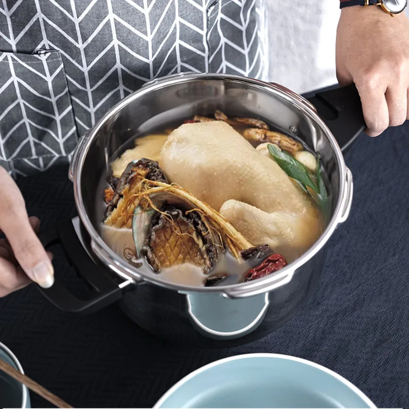 304 Stainless Steel Pressure Cooker household Multi capacity pressure cooker gas induction cooker universal