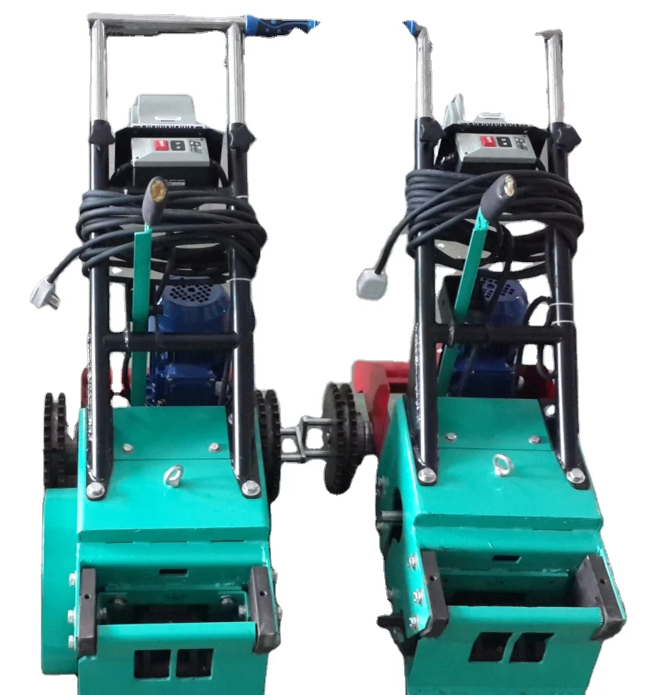 electric concrete floor scraper with Max 5mm depth for road scraping machine