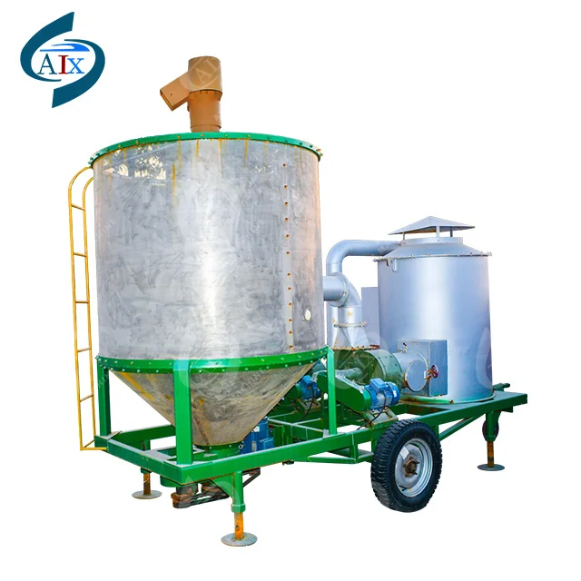 Large capacity grain dryer rice paddy dryer for drying paddy ,maize , corn