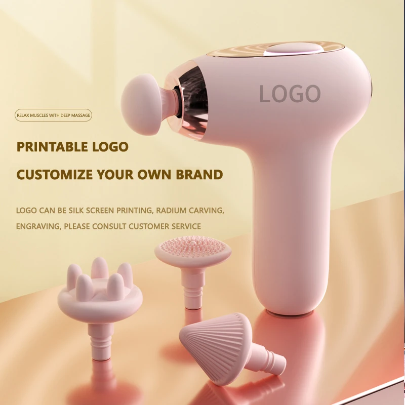 Hot Selling Deep Tissue Percussion Massager Wireless Fitness Electric Muscle Massager Gun Portable Mini Fascial Massager Gun