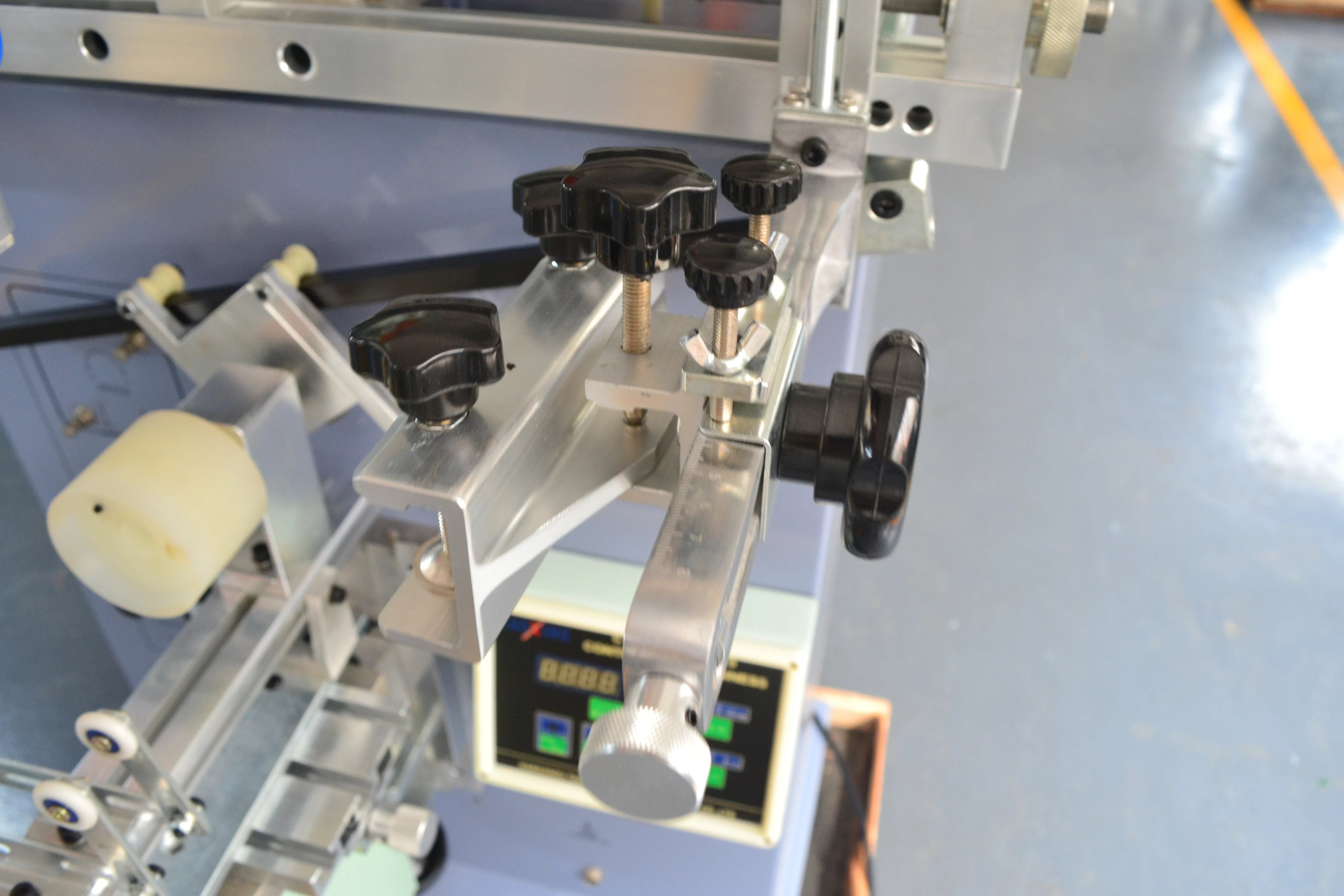 Curve Surface PP Cup Print Bottle Screen Printing Machine On Plastic Cups Glass Bottles