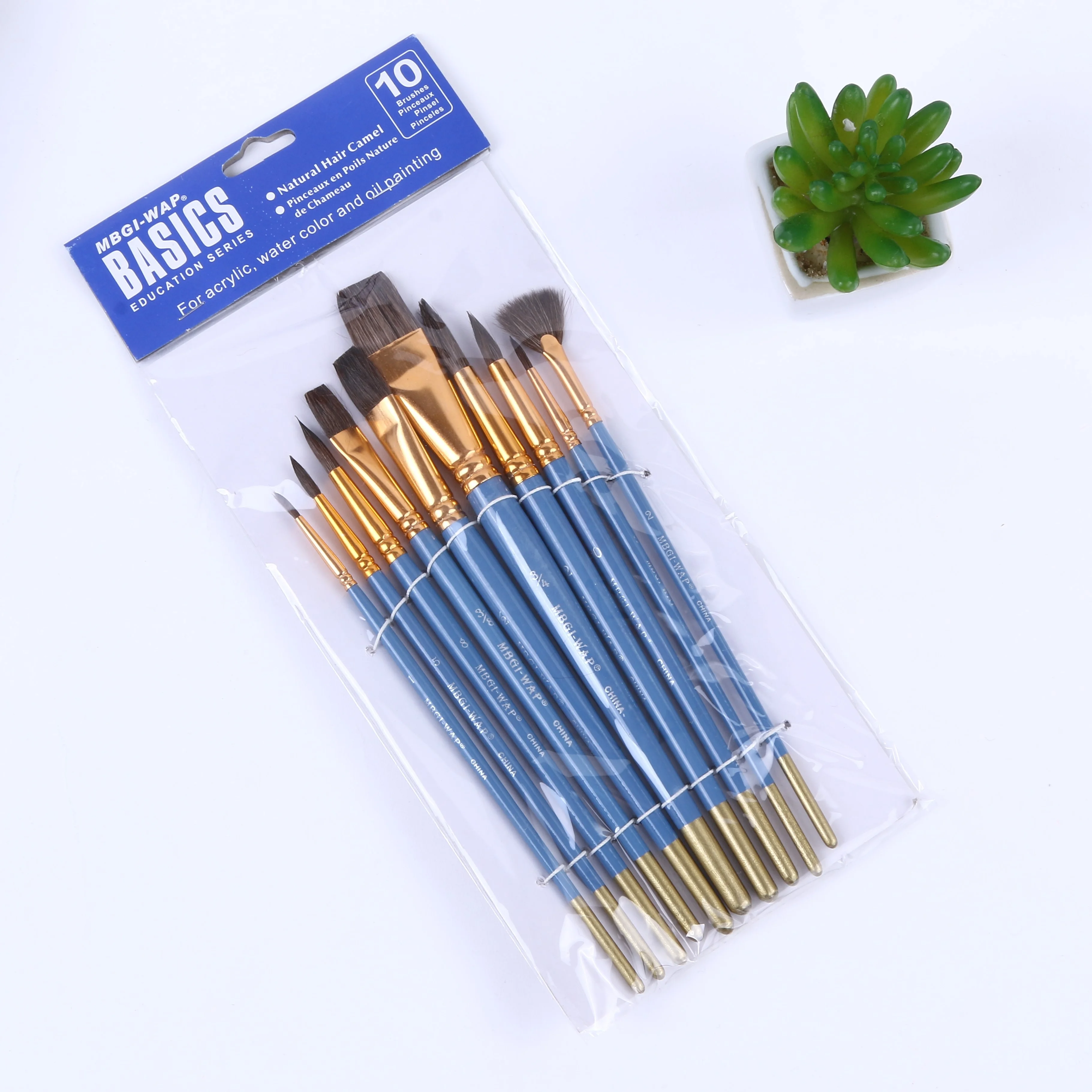 Oil paint brush student exercise art brush