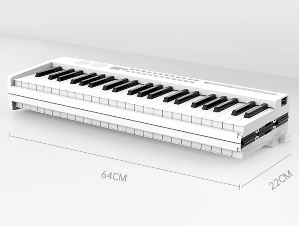 Portable 88-key electronic piano for Kids Beginners Keyboard Instrument Made of Durable Plastic Factory Supports speakers