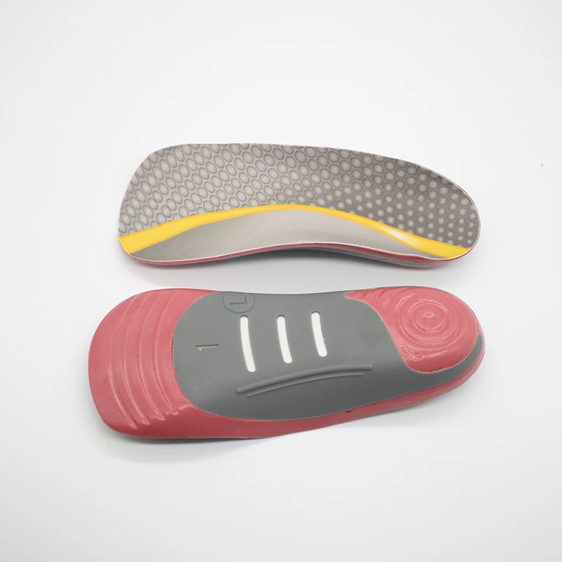 Orthotic Fallen Arches Support Insole Sports Silicone Gel Insoles Arch Support Orthopedic Sports Massaging Silicone Gel Insoles