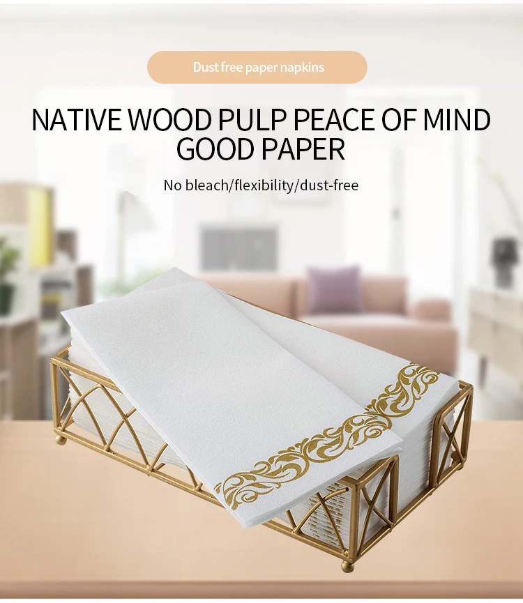 Free Sample Airlaid Color Paper Napkins Custom Dinner Napkins Dining Cutlery Pocket Napkins