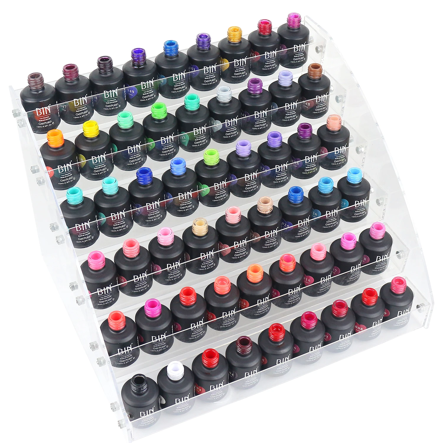 BIN Factory Hema Free UV Gel Nail Polish Customizable LOGO Eco-Friendly Factory Wholesale Gel Nail Polish Long Lasting