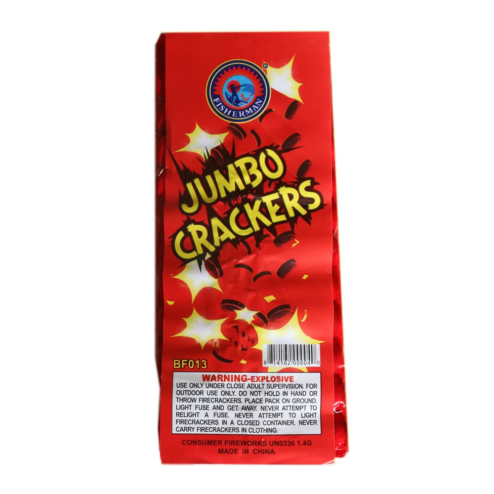 Factory price thunder bomb pop cracker powerful firecrackers for sale