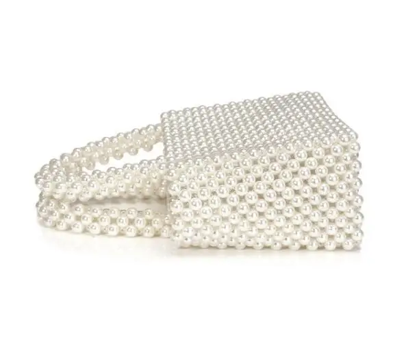 Handbags Women Pearl Handmade Bag Beaded Totes Evening Bags Clutch Wallet