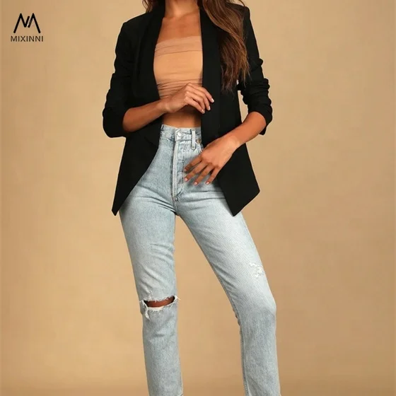 MXN X207  New Arrivals women blazers formal,luxury womens clothing office tops,womens new fashion new style Blazer