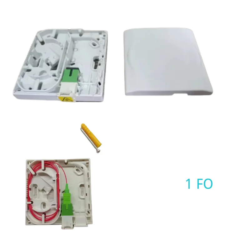 1FO 2FO 4FO Pigtail Adapter SC APC Fiber Optical Terminal Box Indoor/Outdoor PTO for POE IP 4G Networks Used for FTTH