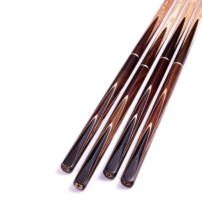 SC4004 Manufactory Customized Logo Carbon Billiard Snooker Cue 3/4 Jointed Woods Snooker Cue Stick