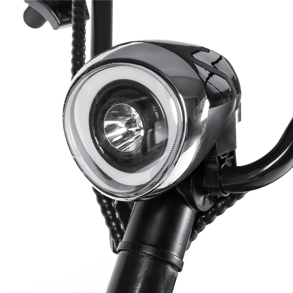 electric scooter Angel eyes big lantern