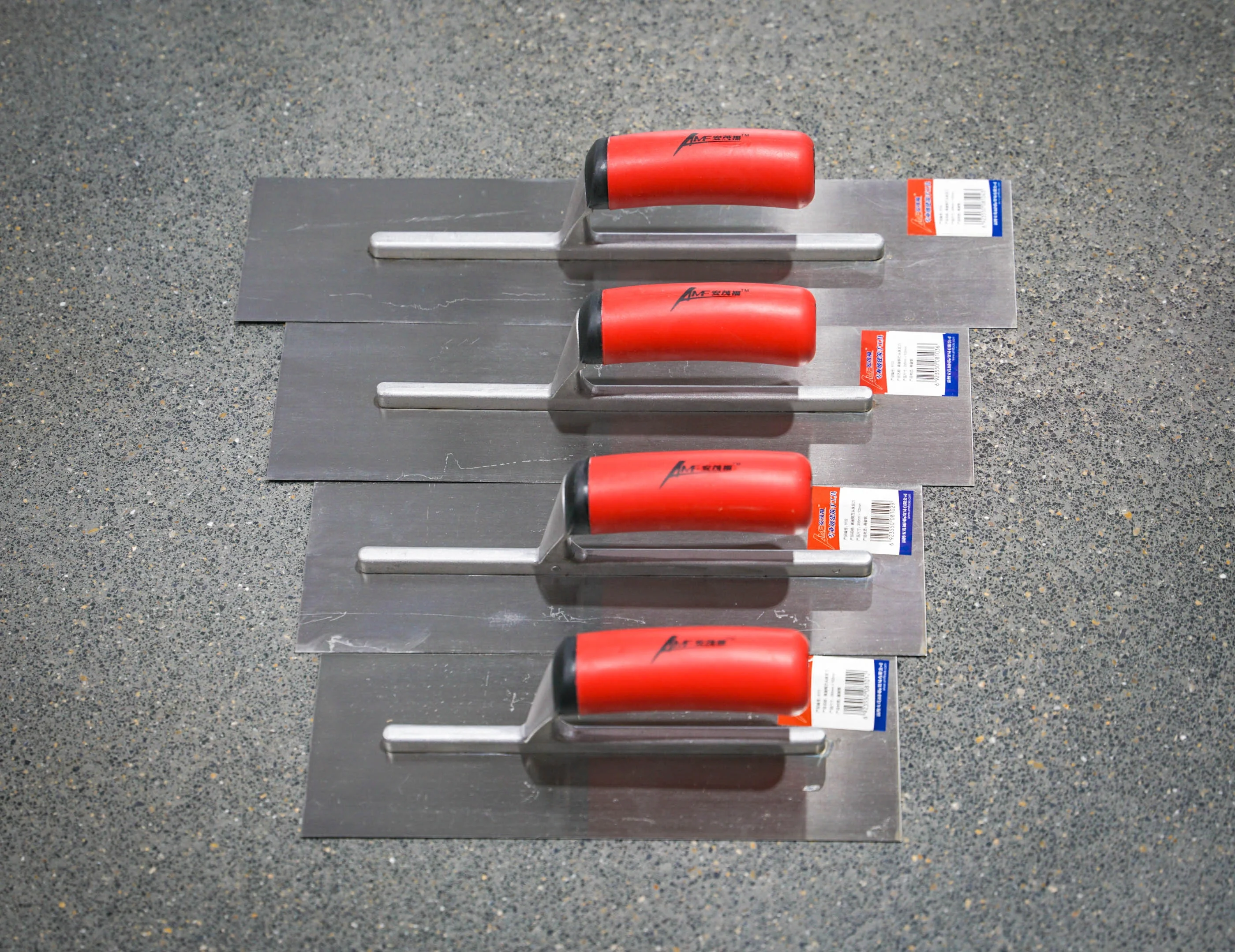 Masonry tool High Carbon Steel Square and Round End Trowel With Tooth Plaster Trowel for concrete and tiles use