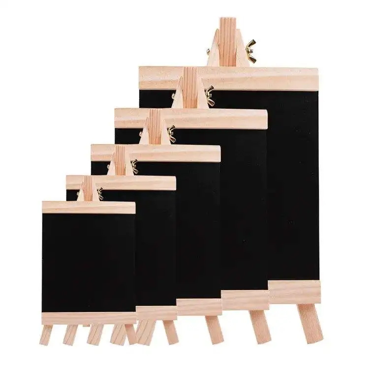 Keep Smiling Wholesale Adjustable Wooden Display Table Painting Easel Board For Kids Drawing