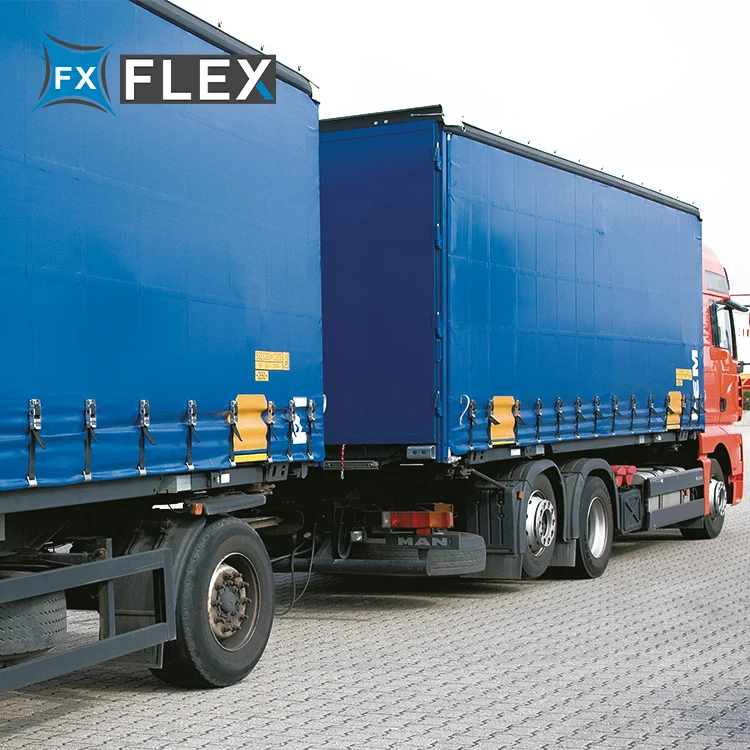 FLFX Heavy Duty Taupaulin PVC Tarpaulin for Curtain Trucks Side Container