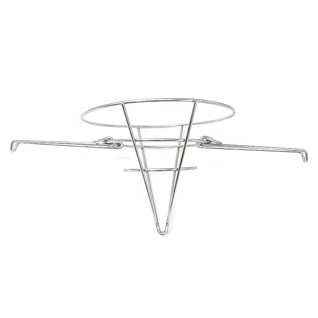 Master Fryer Oil Filter Stand with Folding Arms to Attach to Deep Fryers,Cooking Oil Filter Holder,Maple Syrup Cone Filter Stand