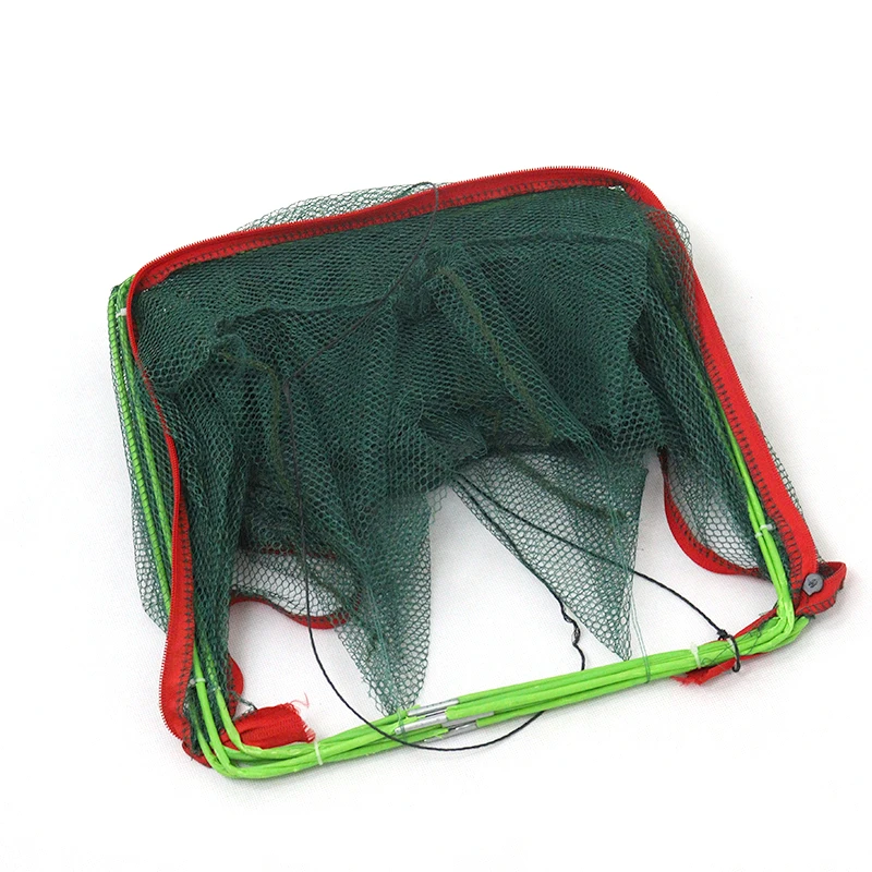 High quality 6-10-holes polygonal shrimp cage folding fish lobster shrimp aquaculture traps