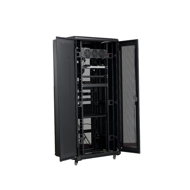  Умный PDU + светодиодный экран интеллигентая (ый) замок 19 дюймов 18U 22U 27U 32U 37U 42U 47U центр обработки данных серверный шкаф для сетевого