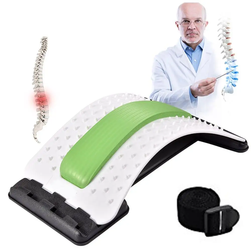 Yoga Training Pain Relief Back Massager Lumbar for Pain Relief Spinal Back Stretcher