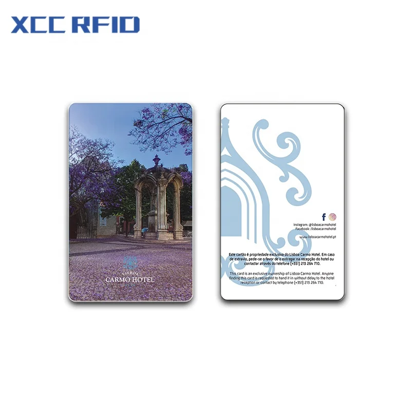 Manufacturer Smart Card Chip Customized 13.56Mhz DES EV1 Access Control PVC RFID Card