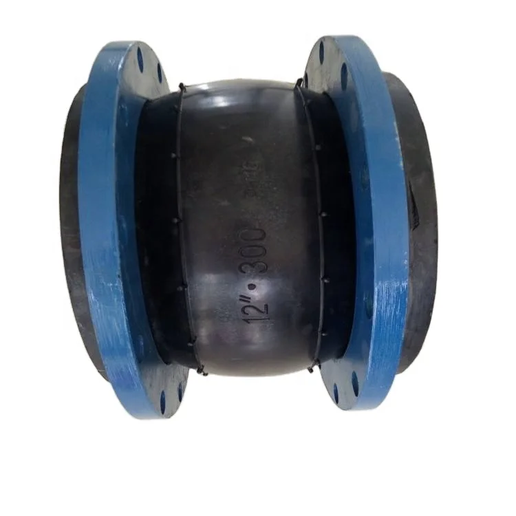 China Factory Rubber Flange Pipe Coupling Price Flexible Epdm Threaded Bridge Compensator Expansion Joint Wp22