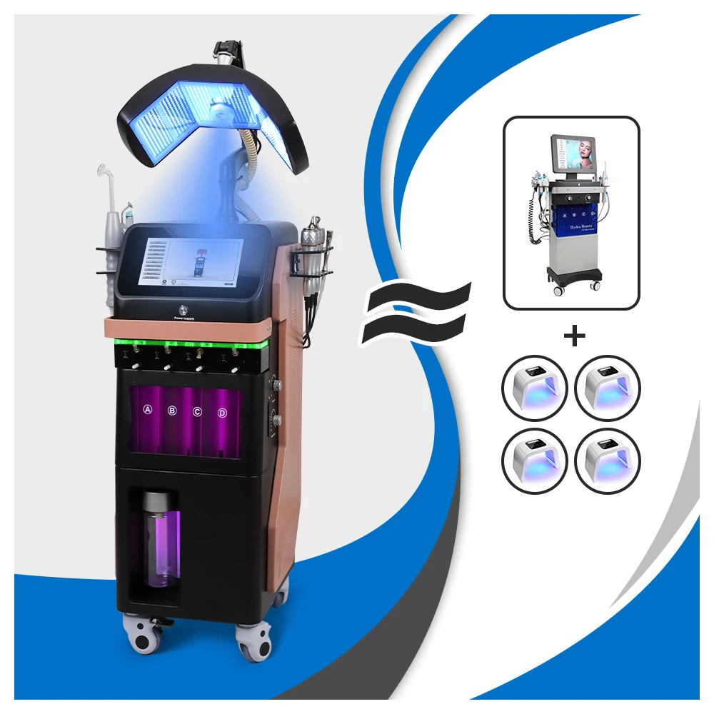 8 in 1 wholesale hydrodermabrasion machine aqua jet peel facial machine Microdermabrasion cosmetology  beauty salon Machine