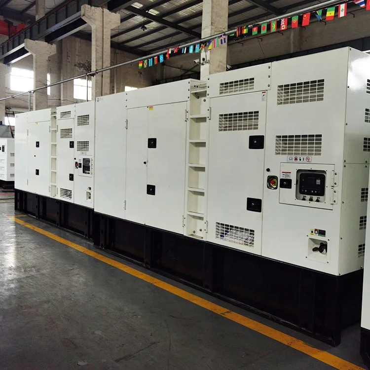 Powered by Volvo Penta engine 3 phase 400kw silent generator 500kva diesel generator set