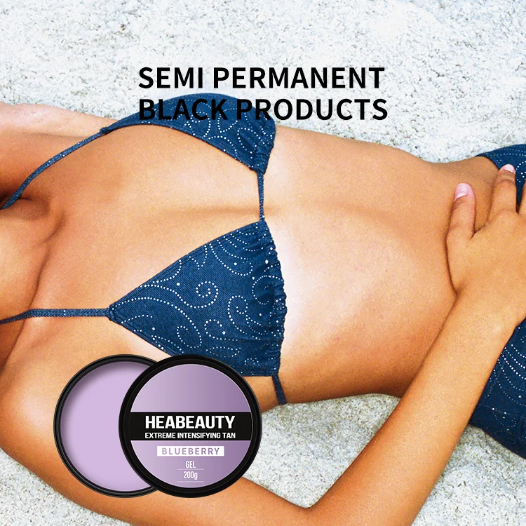Radically Ultra Powerful 20x Dark Tanning Gel blueberry extreme tanning accelerator accept private label for sunbed