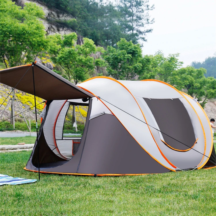 Outdoor full-automatic quick opening tent 3-4 people 5-8 people camping tent outdoor