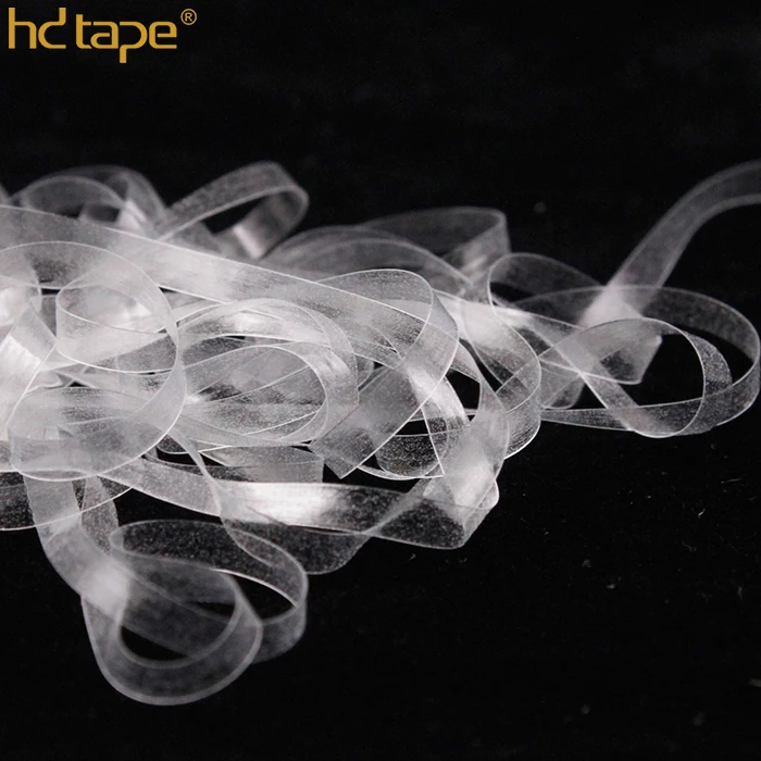 6mm Oeko-tex 100 durable TPU clear elastic tape