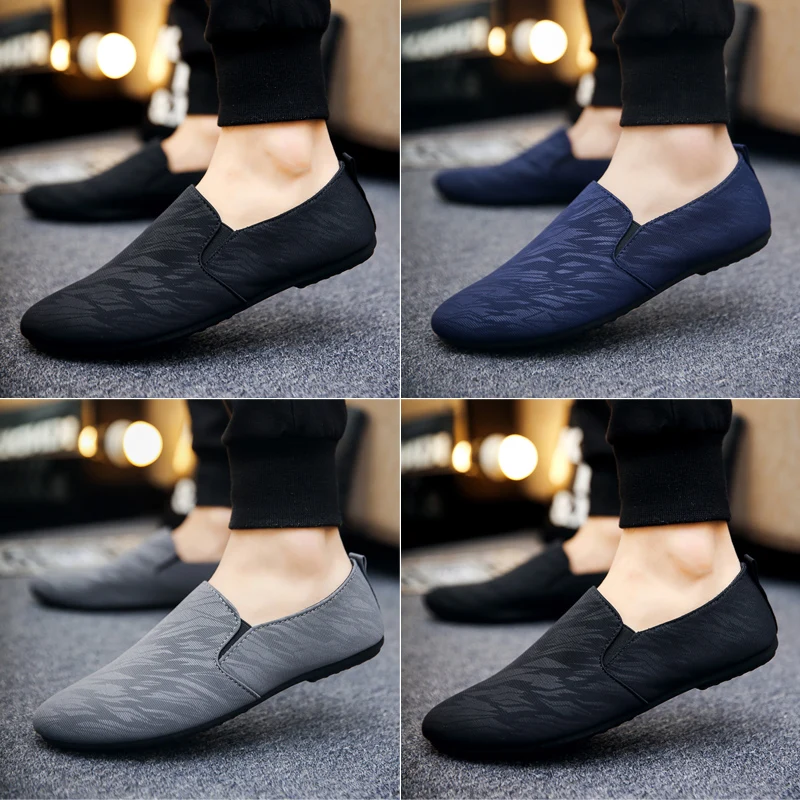 Wholesale Fancy Men Casual Leather Loafer Slipper Shoes