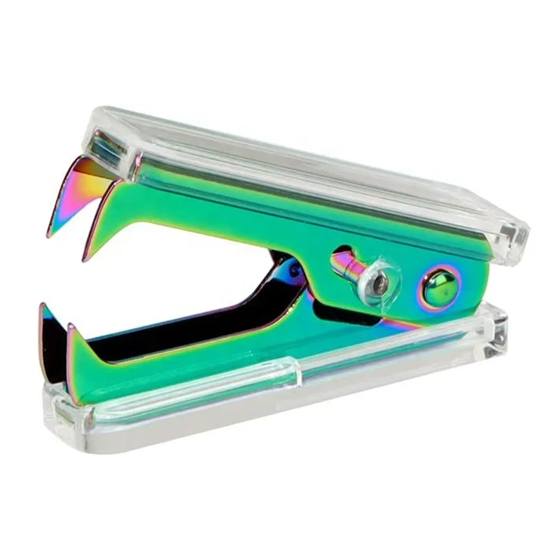 Customized Home Desktop Decor Acrylic Staple Puller Acrylic Office Supplies Stapler Remover