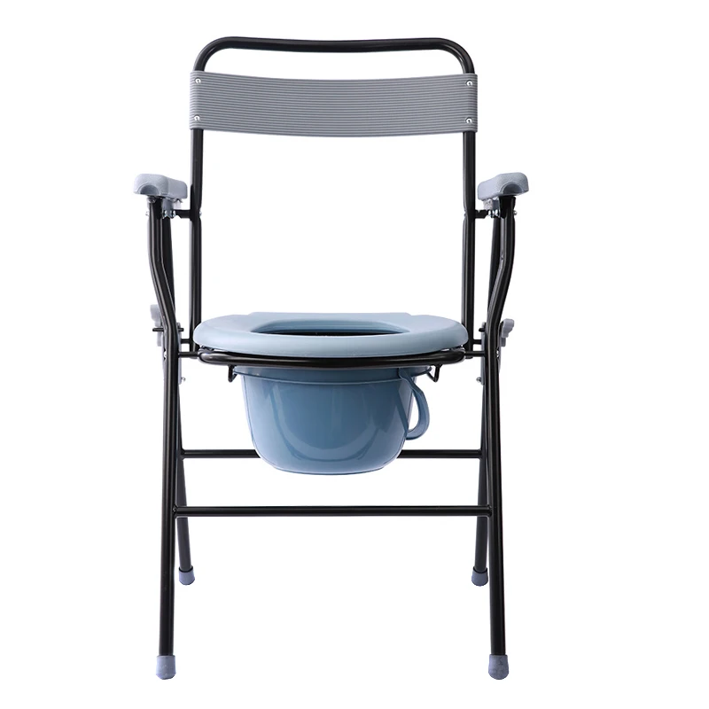 BQ603C Wholesale Medical Portable Wheelchair Commode shower Toilet  shower Chair With Bucket for Elderly