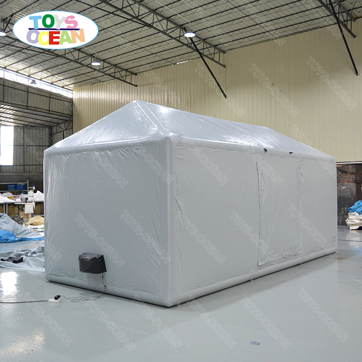 Custom high quality PVC car cover inflatable garage car tent frame structure