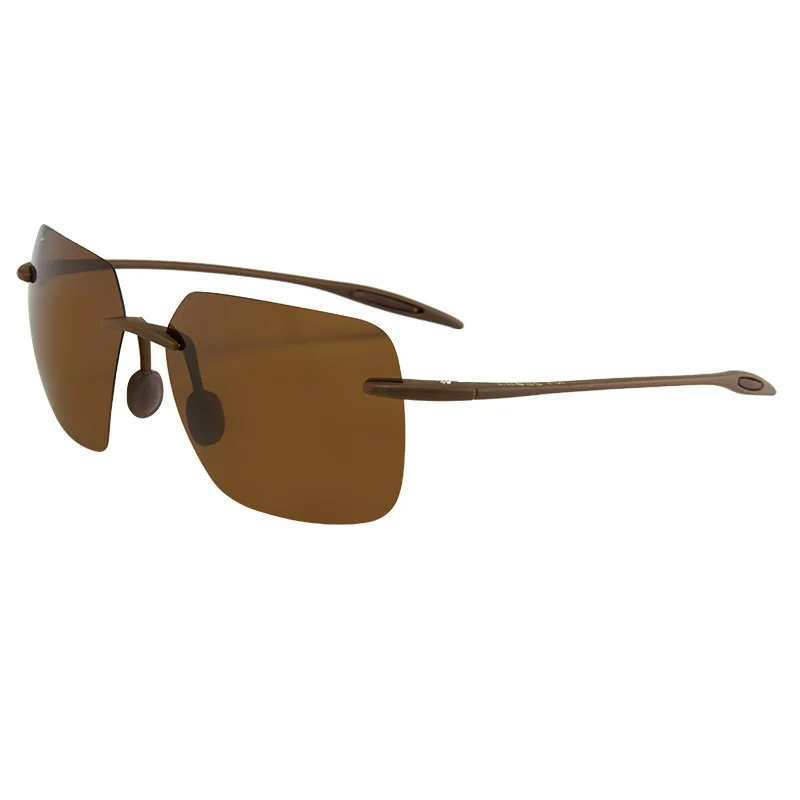TR90 Frame Polarized Sunglasses Surfing Sport Cycling Rimless Sunglasses Fishing Men Sun Glasses Eyewear TR90 Frame UV400