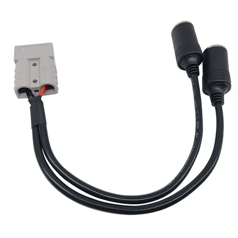 female cigarette lighter socket with anderso disconnector battery cable