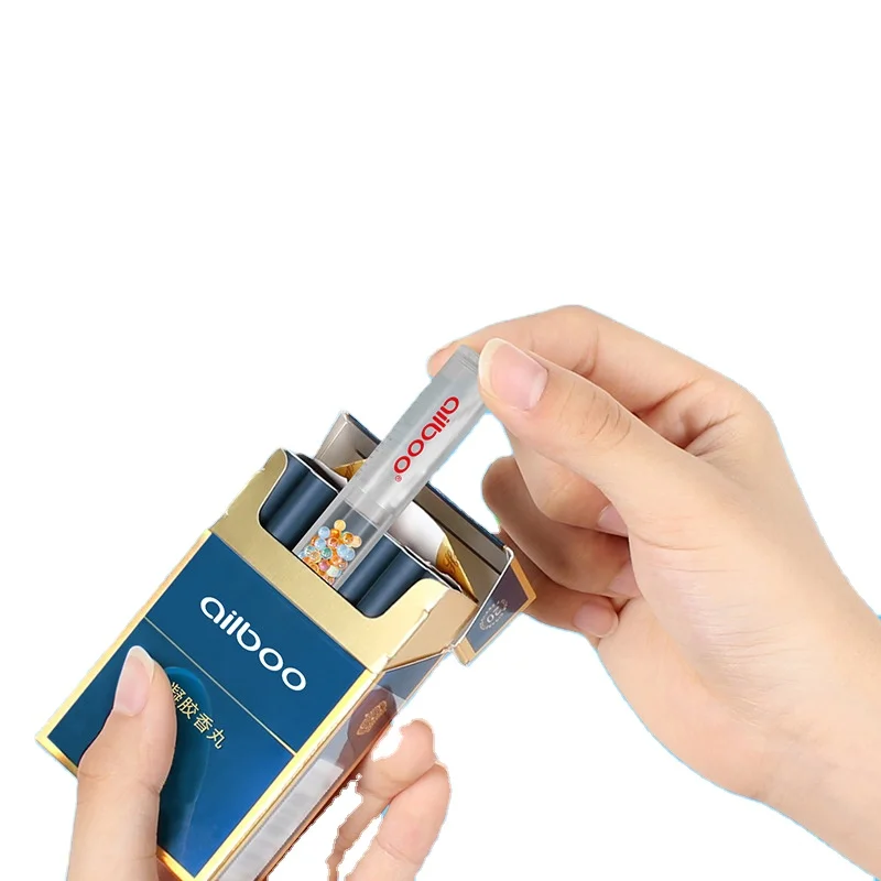 Mint, Sweet, Food-grade Orange Flavor Capsule, Spherical Explosive Smoke Capsule, Ball Pusher, Fruity Cigarette Filter