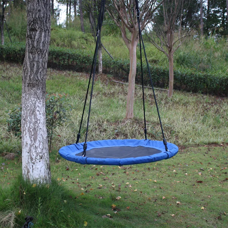 Круглые качели для внутреннего двора и улицы, детский батут с регулируемой высотой, распродажа