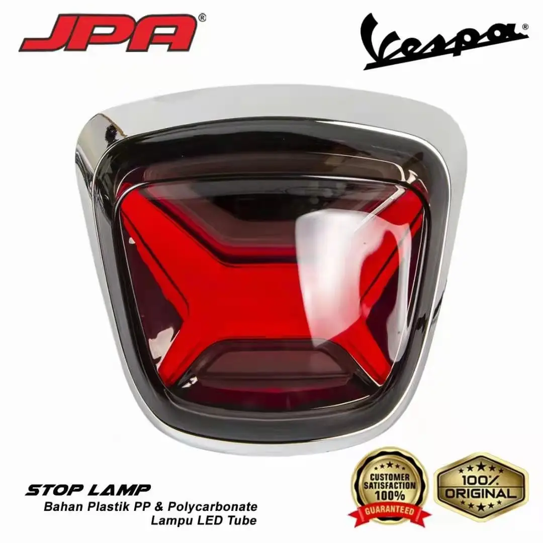 
JPA Motorcycle rear light New Rear Brake Motorcycle stoplamp LED Tail Light For Vespa Sprint 150 scooter gts 300 px accessories 