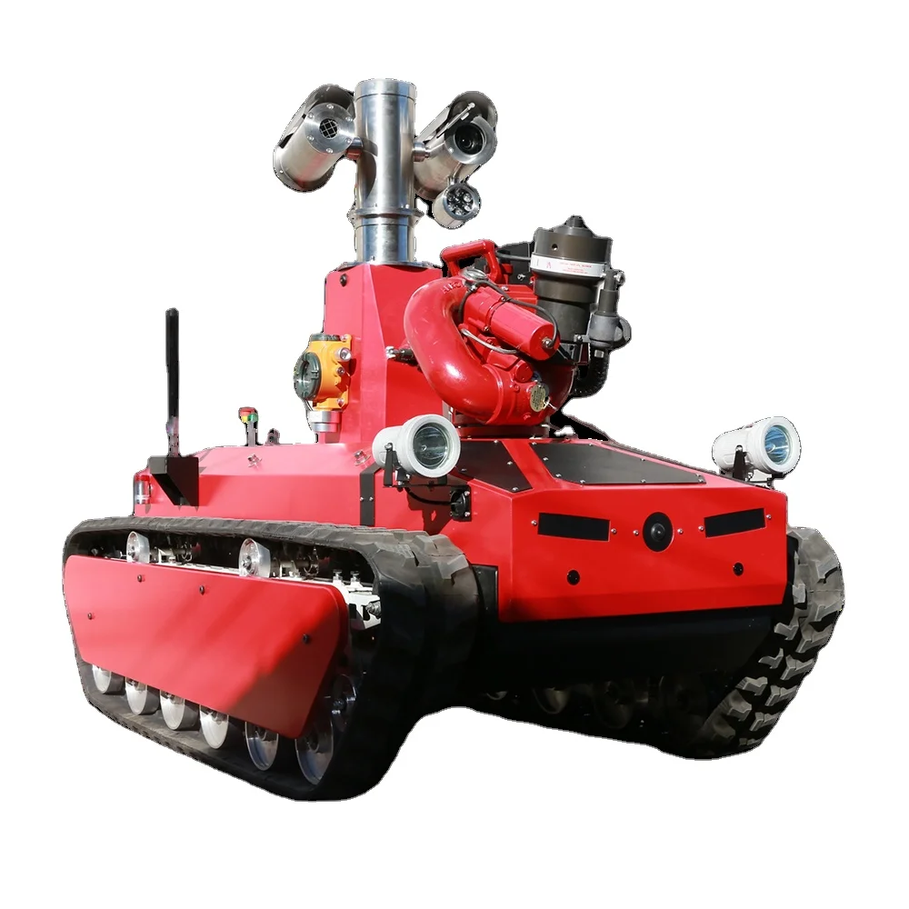 Hot-selling fire-fighting robots replace firefighters with safe and efficient fire-fighting equipment