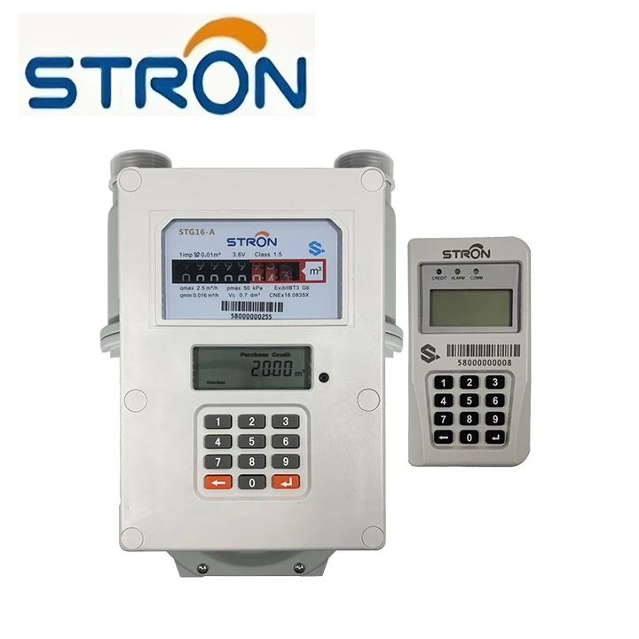 STG16-S Split Keypad Prepaid Compressed natural gas mass flow meter