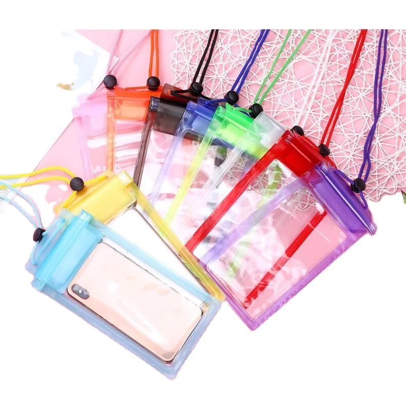 
PVC mobile phone waterproof bag drifting diving bag 