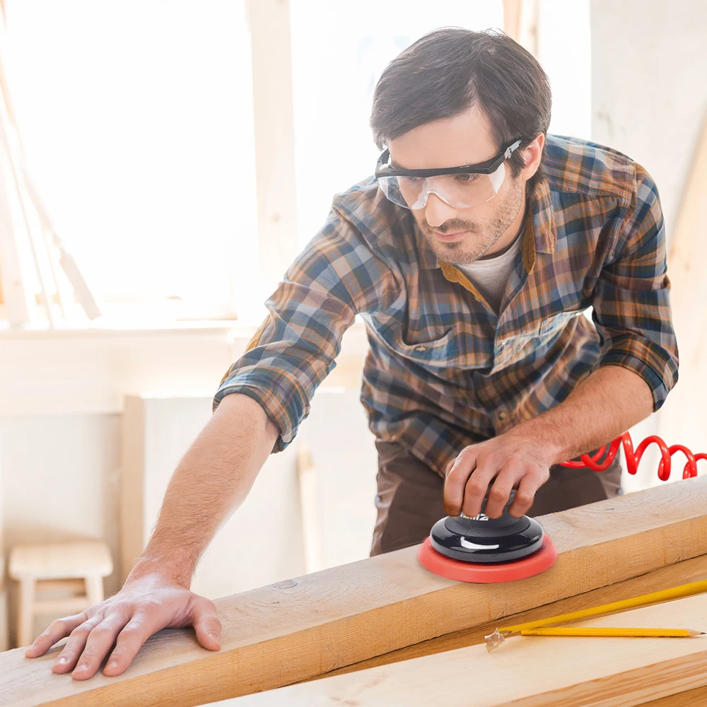 Sandpaper polishing machine pneumatic car putty self-priming dust-proof paint pneumatic grinding and polishing machine