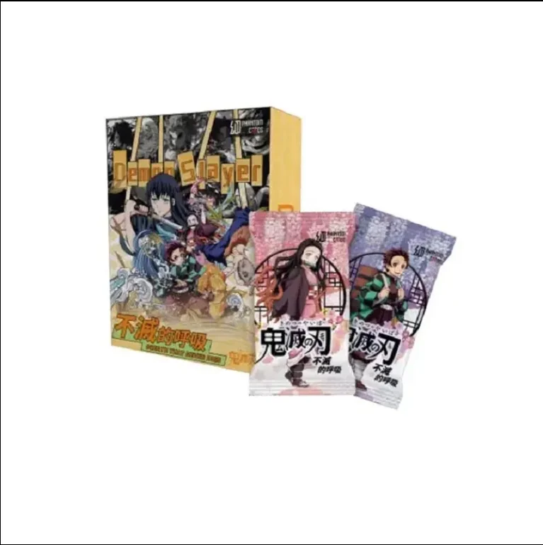 Коллекционная карточка с японским аниме «Убийца демонов» Nezuko Tanjirou Kimetsu No Yaiba CCG TCG коллекционная бустер игрушки подарок
