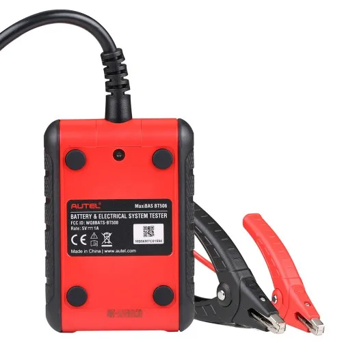 Autel MaxiBAS BT506 инструмент для анализа аккумуляторов и электрических систем работает с MK808BT/ MK808BT PRO/ MX808TS/ MK808TS
