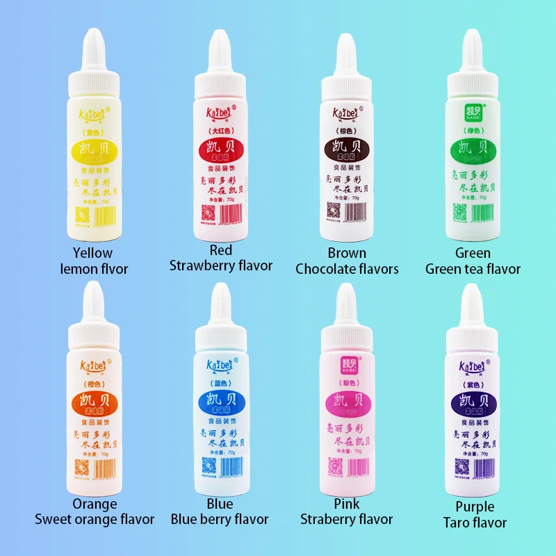 70g food coloring powder yellow lemon flavor food grade colorant powder  food color additive powder  for cake decoration