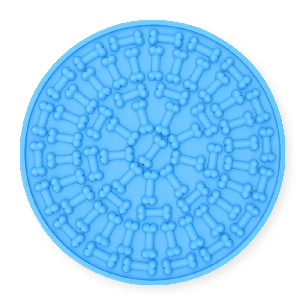 High Quality Custom Dog Lick Pad Pet Bathing Distraction Pads Silicone Slow Lick Mat with Strong Suction Dog Lick Mat