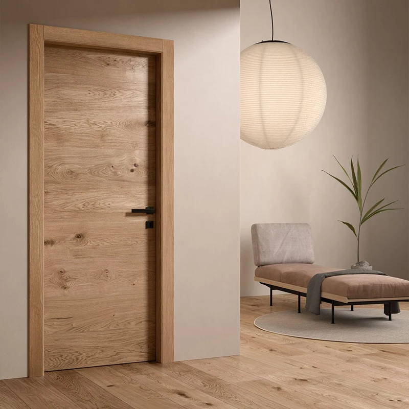 Plain solid wood standard kitchen door wooden doors prices in saudi arabia