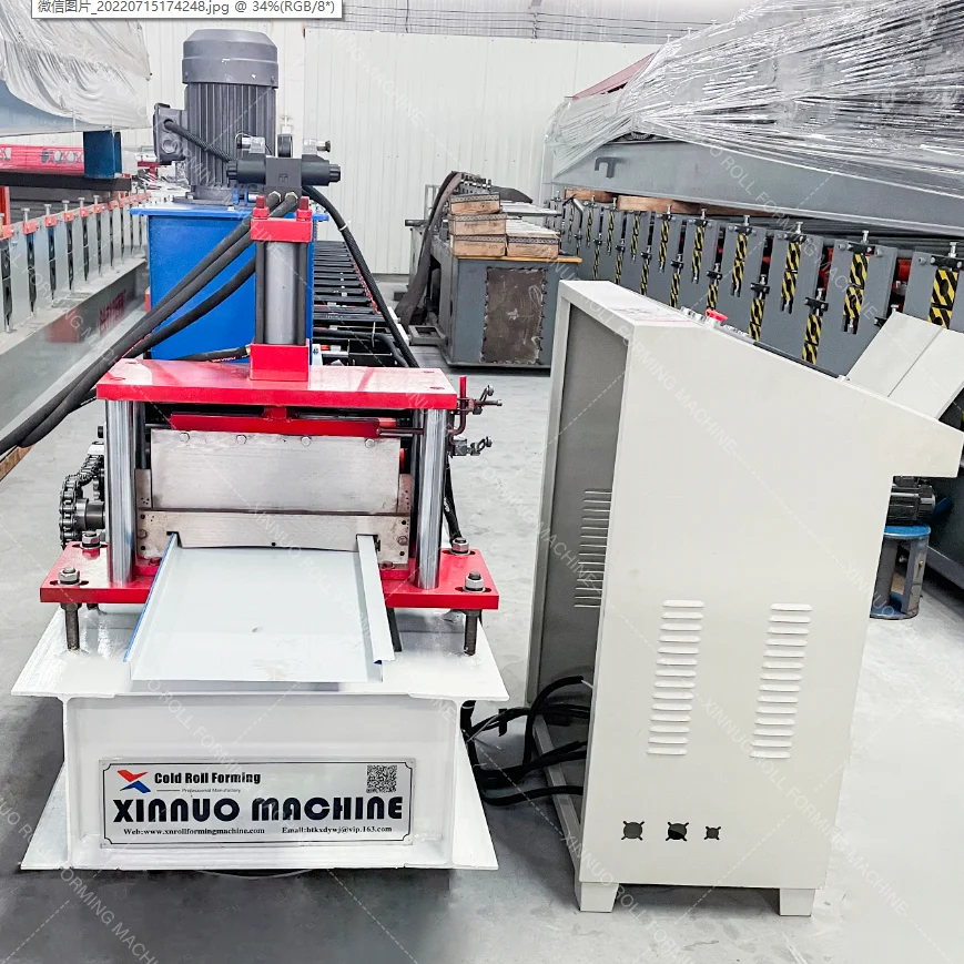 metal siding standing seam click lock roof and wall roll forming machine